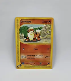 Growlithe 62/144 Skyridge Regular Pokemon Card - Image 2