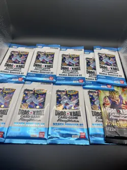 MANGA Booster 10 Packs Dragon Ball Card Game SB02 Fusion World Japanese - Image 2