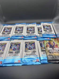 MANGA Booster 10 Packs Dragon Ball Card Game SB02 Fusion World Japanese - Image 3