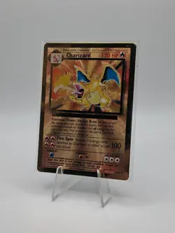 Gold Metal Charizard 4/102 - 25th Anniversary Celebrations - Pokemon Card - Image 1