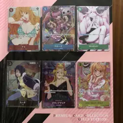 ONE PIECE Card game Premium Card Collection Girls Edition Jump Giga - Image 1
