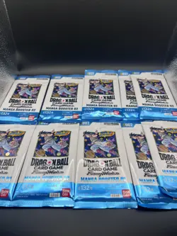 MANGA Booster 10 Packs Dragon Ball Card Game SB02 Fusion World Japanese - Image 1