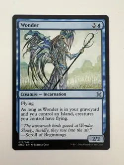 Wonder MTG Magic the Gathering Card NM Near Mint EMA - Image 1