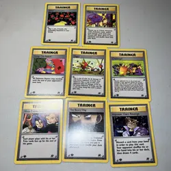 Team Rocket 1st Edition Pokemon Vintage 51 Cards Lot - Image 3