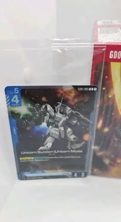 X1 Gundam Card Tcg Booster Box Dual Impact GD02 + 3 Promos- Mikazuki Signature P - Image 5