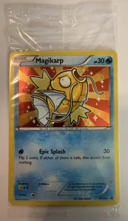 MAGIKARP XY143 2016 Black Star Promo Shiny HOLO Pokemon TCG card SEALED - Image 1