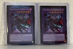 2X Yu-Gi-Oh! : MZMU-EN011 Dark Magician Of Destruction (Secret Rare) - NM 1st Ed - Image 2