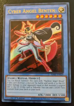 Cyber Angel Benten RA01-EN024 1st Edition Ultra Rare Rarity Collection Yu-Gi-Oh! - Image 1