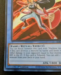 Cyber Angel Benten RA01-EN024 1st Edition Ultra Rare Rarity Collection Yu-Gi-Oh! - Image 4
