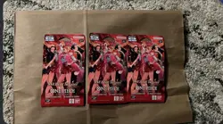 One Piece TCG Heroines Edition EB-03 Sleeved Booster Packs Lot of 3 Sealed - Image 1