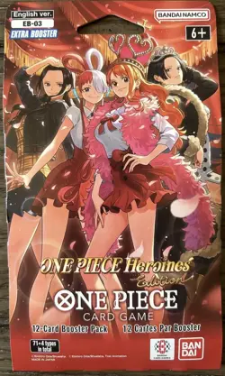 One Piece TCG Heroines Edition EB-03 Sleeved Booster Packs Lot of 3 Sealed - Image 2