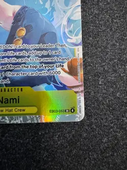 Nami (053) EB03-053 SR One Piece Heroines Edition English READ DESCRIPTION - Image 4