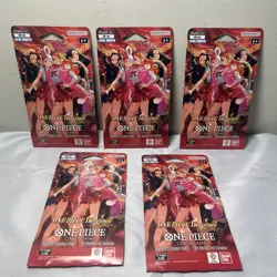 One Piece TCG Heroines EB-03 Extra Booster | 5 pack lot | BRAND NEW/SEALED - Image 2