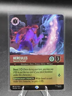 Disney Lorcana TCG Hercules Spectral Demigod - Winterspell Epic - 214/204 - Image 1