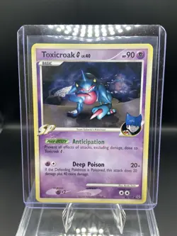 Pokemon Toxicroak G SP Platinum 40/127 Basic Psychic Pokemon TCG Card Stock Card - Image 1