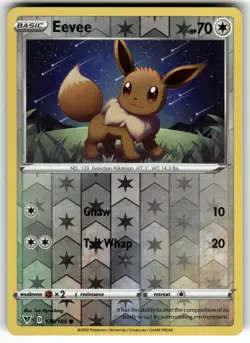 Eevee 130/185 SWSH04: Vivid Voltage LP Pokemon Card TCG - Image 1