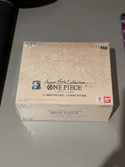 One Piece Card Game EB-02 Anime 25th Anniversary Display Englisch Sealed - Image 1