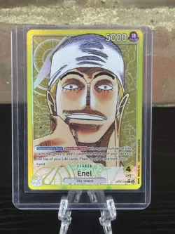 Enel OP05-098 Alt Art Leader One Piece Card Game English Perfect condition! - Image 2