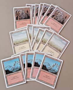 64 Magic The Gathering Wizards of the Coast Cards LAND ONLY - Image 5