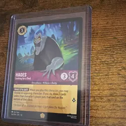 Disney Lorcana Hades Looking for a Deal 56/204 Regular Character Card - Image 2
