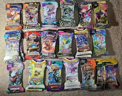Pokemon Sword Shield, Sun & Moon, XY Empty Opened Blister Packs (NO CARDS) - Image 2