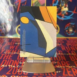 Pokemon Topps Sticker Card #18 (Staryu, Seel, Psyduck, etc. LP front/NM back - Image 2