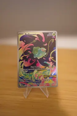 Bulbasaur - (Mega Evolution Stamped) 133/132 Miscellaneous Cards & Products Holo - Image 1
