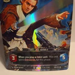 Star Wars Unlimited Obi-Wan Kenobi Protective Padawan Promo Foil Card G25 3/3 - Image 2