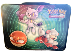 Pokemon 2022 TCG Trading Card Game Lunch Box Organizing Card Tin Dialga & Palkia - Image 2