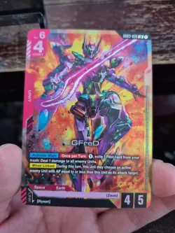 GFreD LR GD03-035 Steel Requiem Gundam TCG English Card Game NM - Image 3