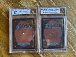 MTG Alpha, BGS Graded 2 Card Lot, Celestial Prism BGS 8, Llanowar Elves BGS 7.5 - Image 2