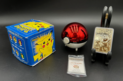 Pokemon #25 PIKACHU Nintendo 23K Gold Plated Trading Card Original - Image 2