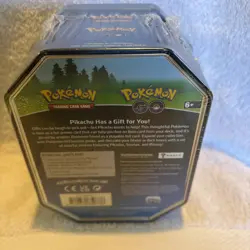 New Pokemon Go Holo Pikachu Premium Tin - 42 Total Cards - Image 3