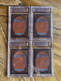 MTG Antiquities, BGS Graded 4 Card Lot, Urza’s Tower X 2, Urza’s Power Plant X2 - Image 2