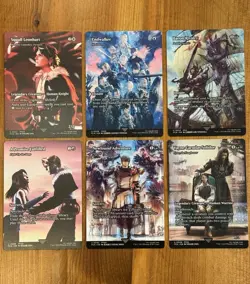 MTG Final Fantasy NM/Mint FCA Cards Lot, Through the Ages, Regular, Yuna, Tidus - Image 1