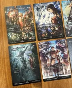 MTG Final Fantasy NM/Mint FCA Cards Lot, Through the Ages, Regular, Collector - Image 2