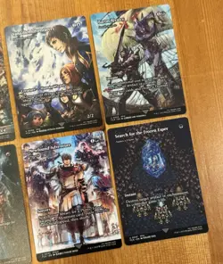 MTG Final Fantasy NM/Mint FCA Cards Lot, Through the Ages, Regular, Collector - Image 3