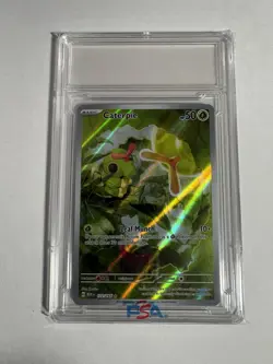Pokemon TCG Caterpie 172/165 Scarlet & Violet 151 Holo Card NM Condition - Image 1