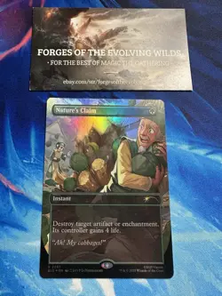 Nature's Claim Foil Avatar: The Last Airbender My Cabbages! Secret Lair - Image 1