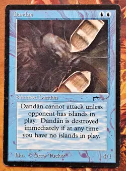 Mtg Arabian Nights Dandan - Image 1