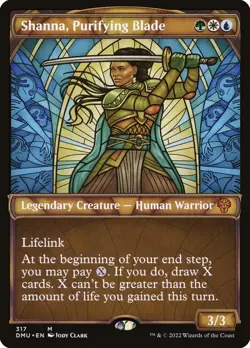 [MTG] Shanna, Purifying Blade (Showcase) (317) (DMU) NM - Image 1