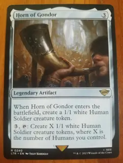 Horn of Gondor LTR 240 Rare LOTR: Tales of Middle Earth NM MTG - Image 1