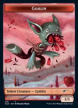 1x Goblin Token Near Mint MTG Magic - Kid Icarus - - Image 1