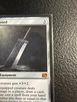 Magic: The Gathering 2025 Final Fantasy Buster Sword Mythic Rare Mint Condition - Image 3