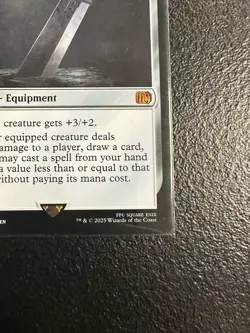 Magic: The Gathering 2025 Final Fantasy Buster Sword Mythic Rare Mint Condition - Image 5