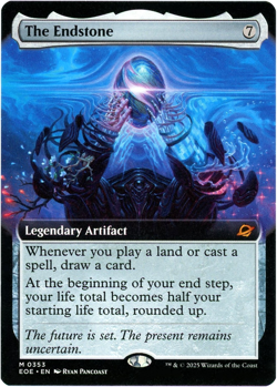 The Endstone (Extended Art) - 0353 - Edge of Eternities - MTG English NM/M - Image 1