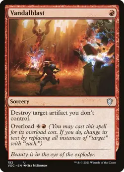 Vandalblast ** [SELECT] ** Variosu Sets Commander Staple - CUC NM MTG - Image 5