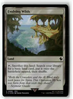 Evolving Wilds (Surge Foil) Commander: Final Fantasy Foil - Image 1