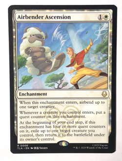 Airbender Ascension 0006 Avatar: The Last Airbender MTG Magic the Gathering NM - Image 1