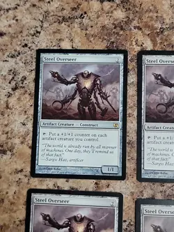 MTG 4X Steel Overseer X4 Core Set 2011 (M11) Magic - SP/NM - Image 3